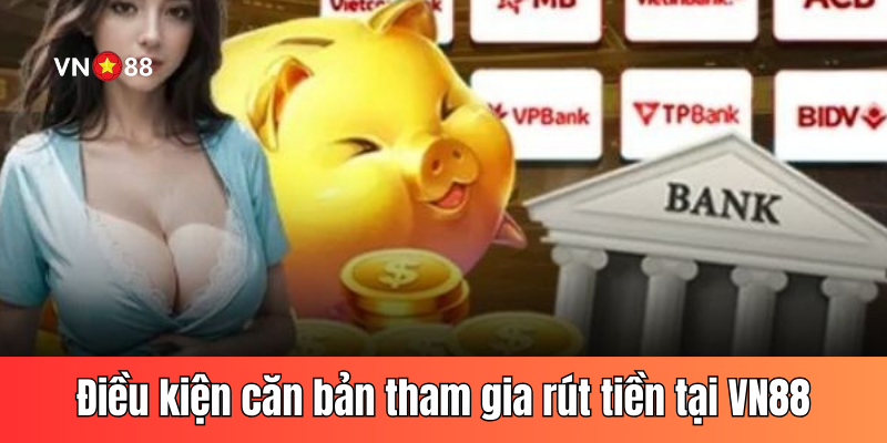 Điều kiện căn bản khi hội viên tham gia rút tiền tại VN88